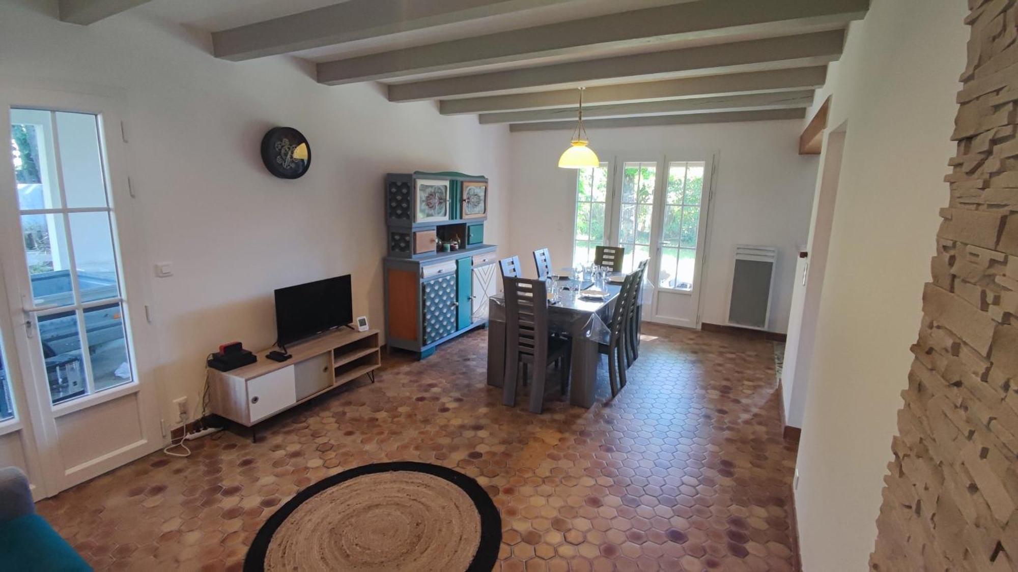 Maison A 8 Min A Pied De La Plage Avec Jardin Clos Et Ombrage แซ็งต์-จอร์จส์-โดเลรง ภายนอก รูปภาพ